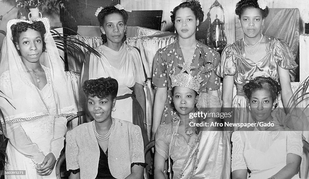 Students of the Madame CJ Walker beauty school, June 17, 1944. News