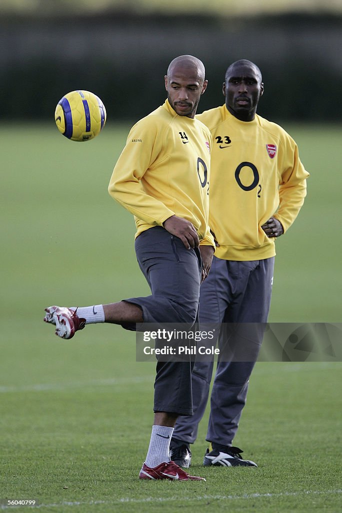 Arsenal Training & Press Conference