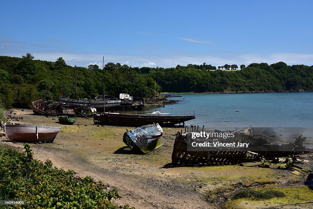 Boat cemetery
