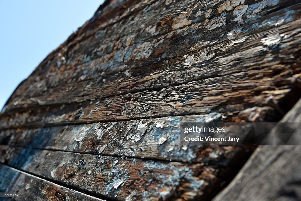 Wooden boat