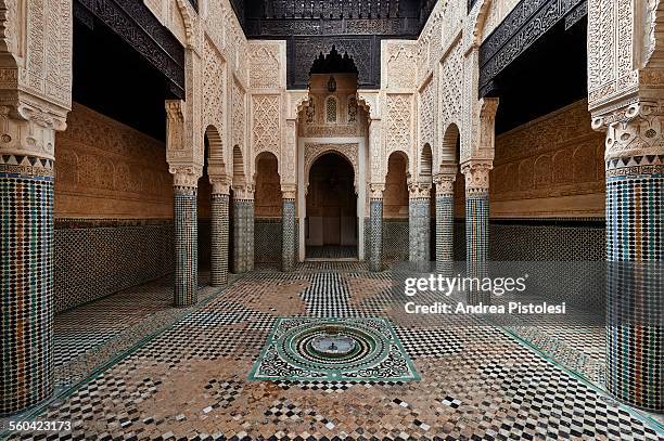 medersa abu al hassan, sale, morocco - ラバト ストックフォトと画像