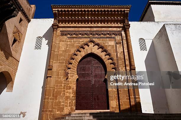 great mosque of sale, morocco - sale stockfoto's en -beelden