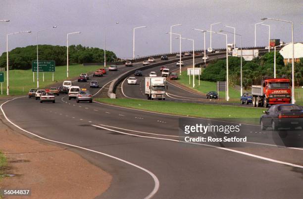 The airport/Mangere motorway.