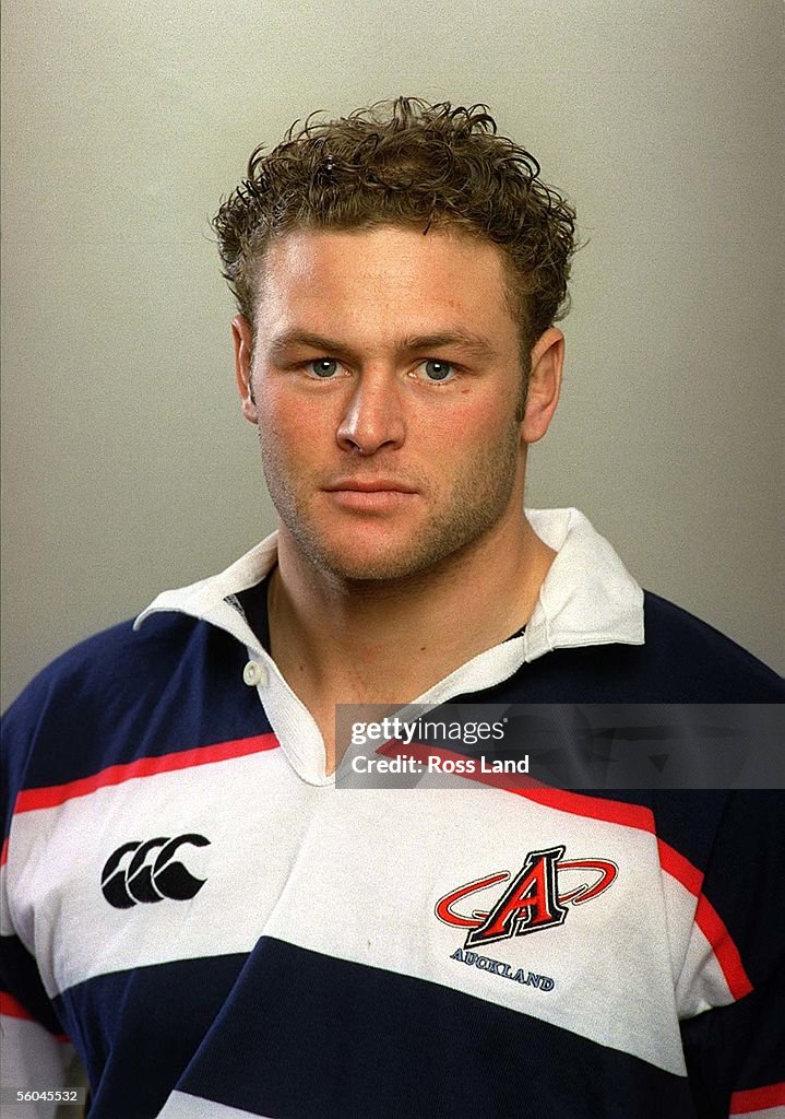 Brad Morris, Auckland Rugby NPC Squad 1998.