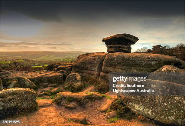 Sunset Brimham Rocks Brimham Rocks Photos and Premium High Res Pictures - Getty Images