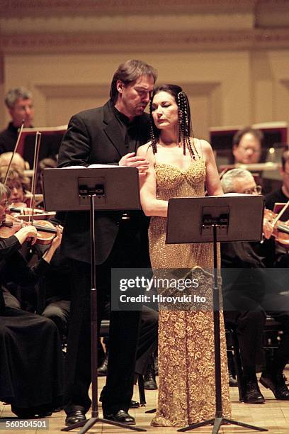 American Composers Orchestra performing Samuel Barber's ''Antony and Cleopatra" at Carnegie Hall on Sunday afternoon, April 6, 2003.This image:Louis...