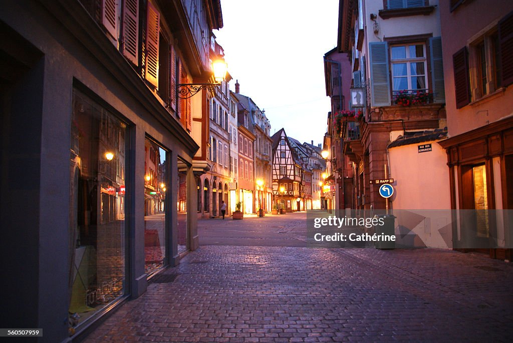 Colmar at night