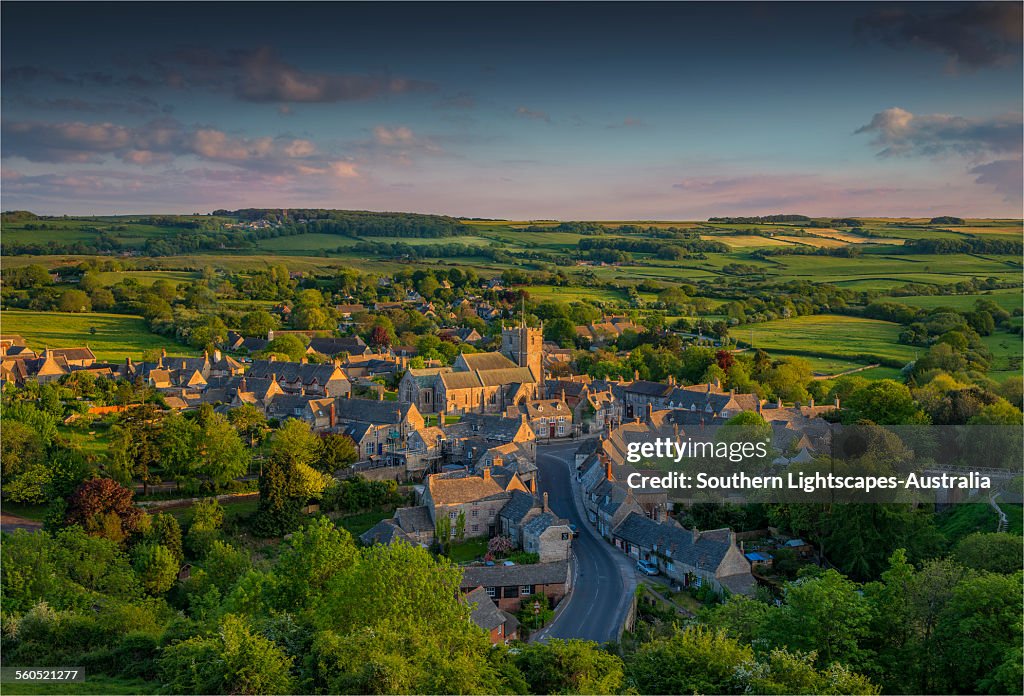 Corfe Village