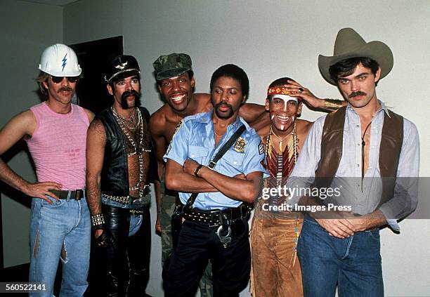 Village People circa 1979 in New York City.