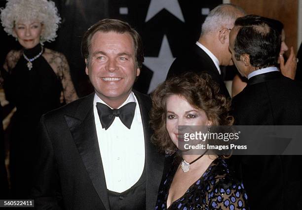 Robert Wagner and Natalie Wood circa 1981 in Los Angeles, California.