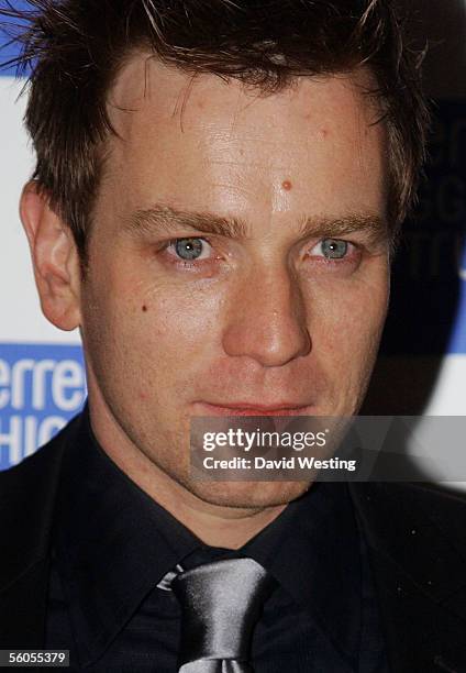 Ewan McGregor attends the aftershow party for the Supper Club at Porchester Hall November 1, 2005 in London, England. The event included 40...