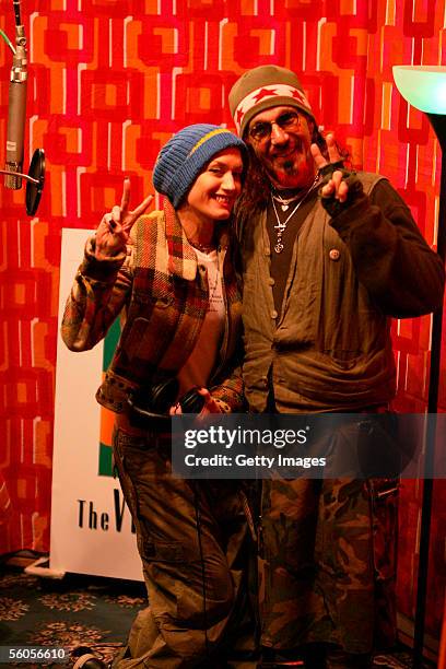 Producer Mark Hudson and musical artist Gwen Stefani pose for a portrait to promote the Tsunami relief charity single, a cover of the Sir Eric...