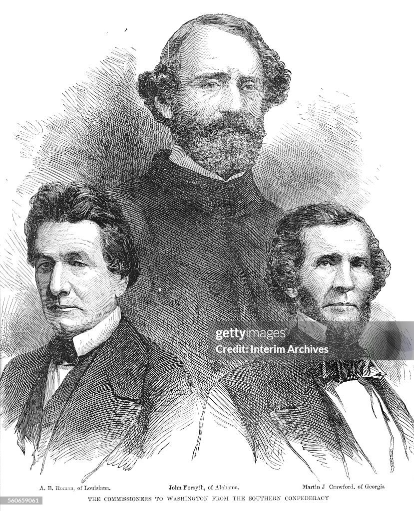 Southern Confederacy Commissioners To Washington DC