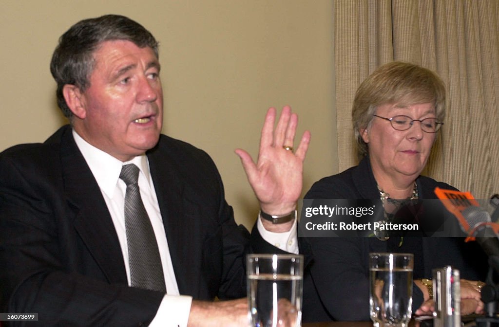 In a press conference with Alliance Leader Jim And