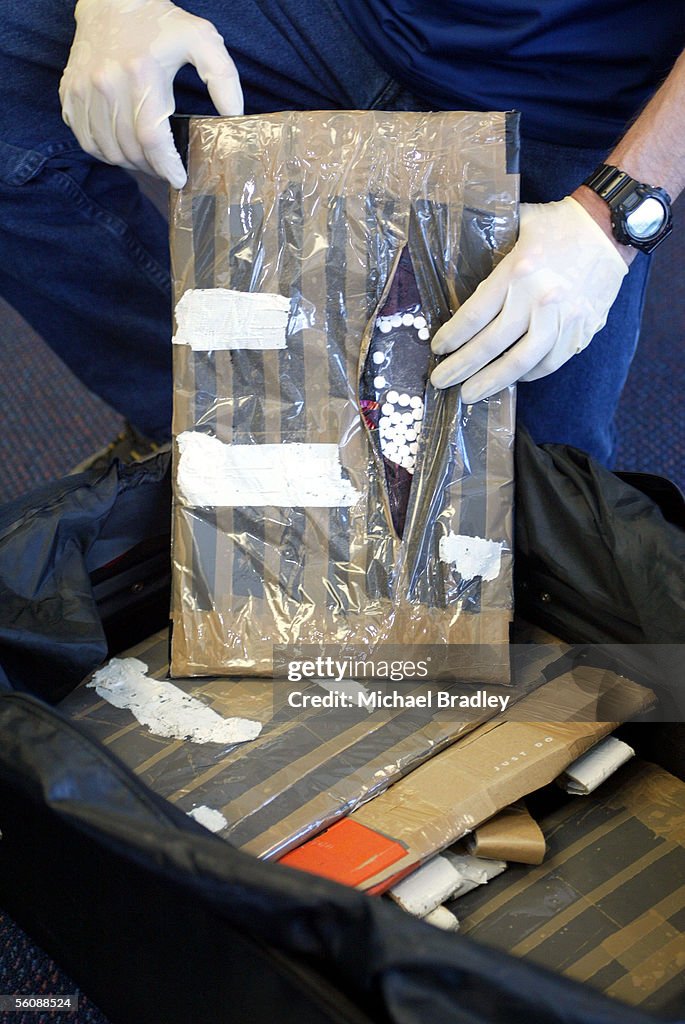 Some of the 20,000 ecstasy tablets that were seize