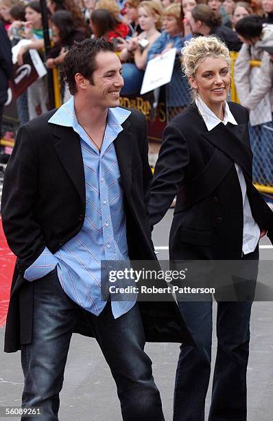 Adam Parore and Sally Ridge arrive at the Wellington Premiere of the second Lord of the Rings movie, The Two Towers.