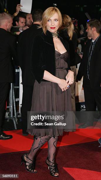 Actress Toni Collette arrives at the German premiere of "In Her Shoes" November 4, 2005 at the CineStar in Berlin, Germany.