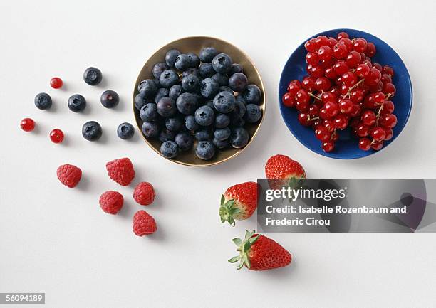 berries - summer fruits stock pictures, royalty-free photos & images