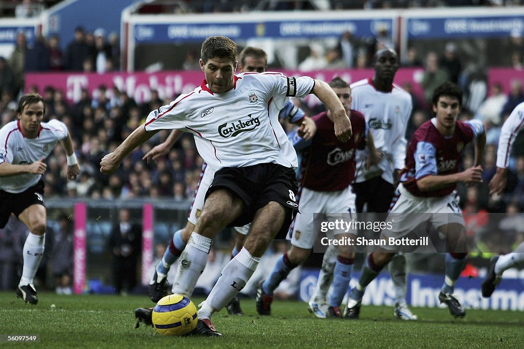 Aston Villa v Liverpool