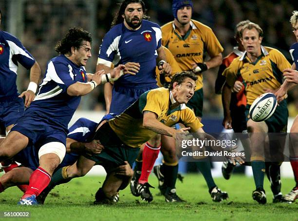 Australian Ruggby Ruck 25 Australian Rugby Union International Matt Rogers Stock Photos, High ...
