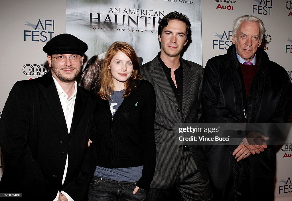 AFI Fest Presented by Audi: World Premiere of "American Haunting"