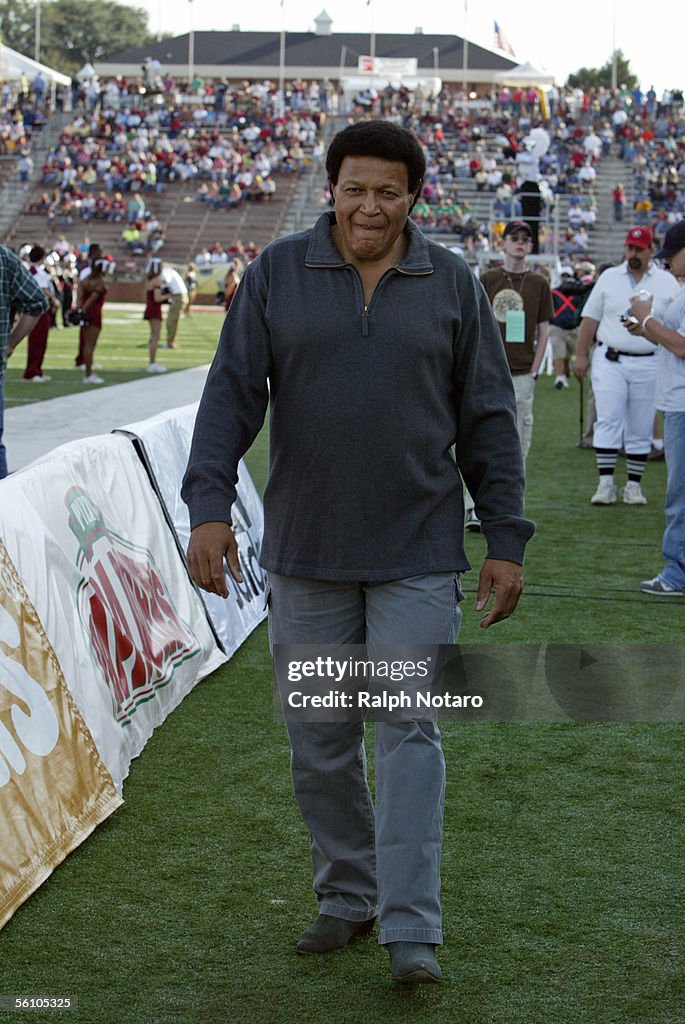 Chubby Checker Performs At Florida Atlantic vs Troy Football Game