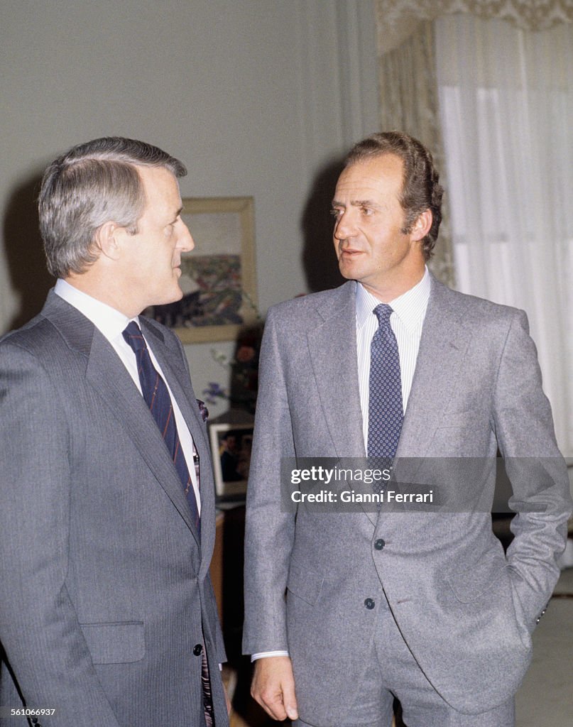 Spanish King Juan Carlos In Canada