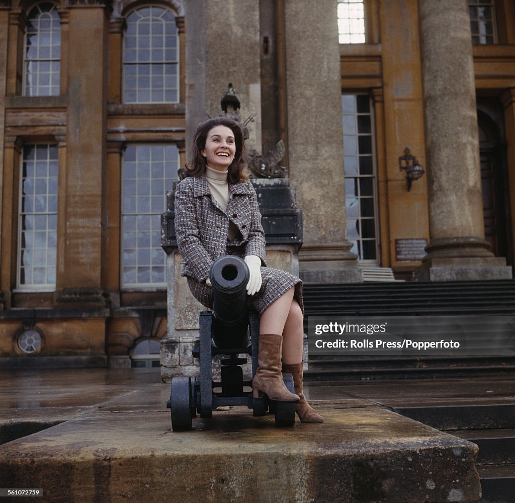 Jean Simmons At Blenheim
