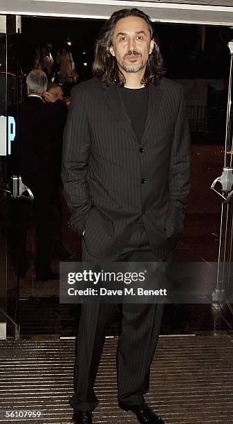 Actor Predrag Bjelac arrives at the World Premiere of "Harry Potter And The Goblet Of Fire" at the Odeon Leicester Square on November 6, 2005 in...