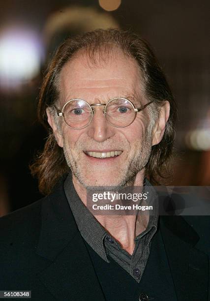 Actor David Bradley arrives at the World Premiere of "Harry Potter And The Goblet Of Fire" at the Odeon Leicester Square on November 6, 2005 in...