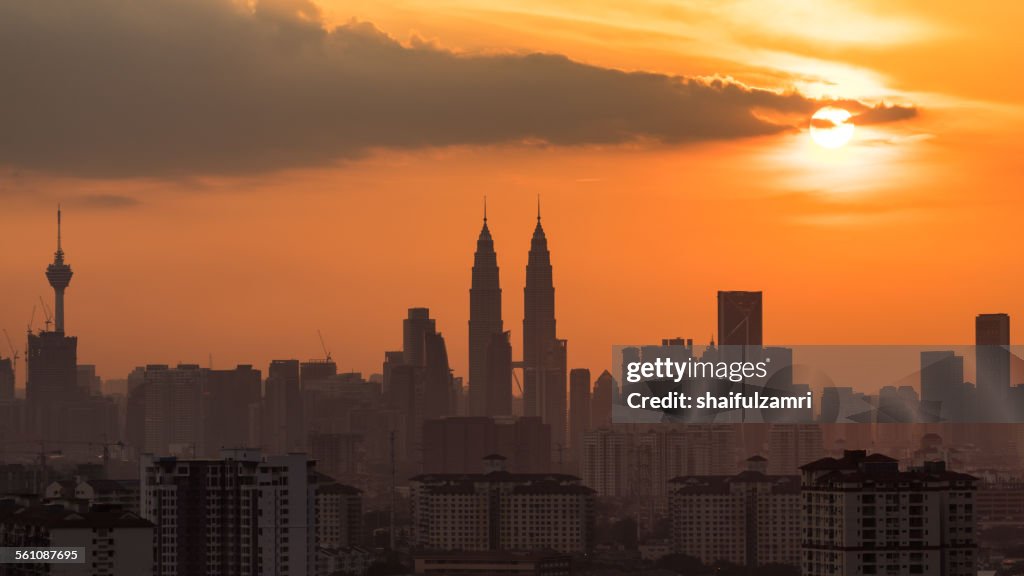 Sunset Kuala Lumpur