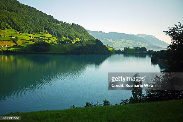 lake lungern - lungern stock pictures, royalty-free photos & images