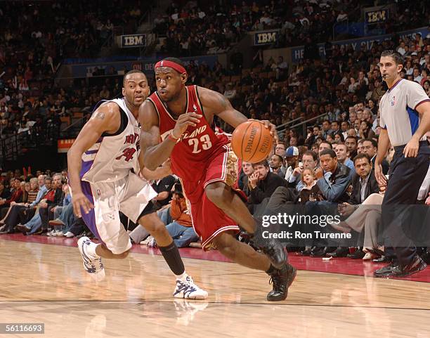 2005 Toronto Raptors Lebron James Cavaliers 2005 Photos and Premium High Res Pictures ...