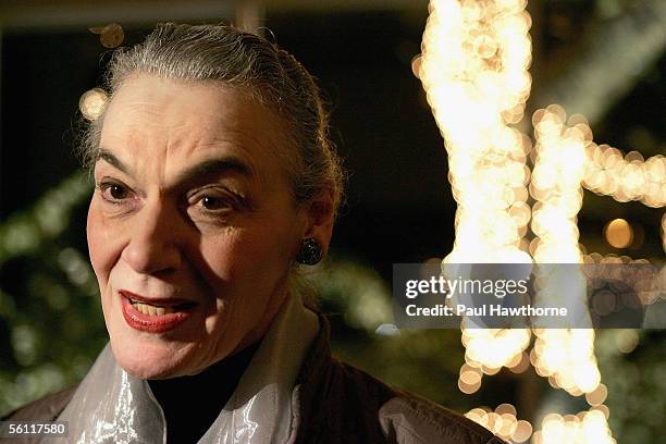 Actress Marian Seldes attends the Primary Stages Gala benefit dinner honoring Tony Award winning director/choreographer Susan Stroman at Tavern on...