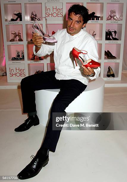 Jean Christophe Novelli attends the aftershow party following the UK premiere of "In Her Shoes," at the Grosvenor House Hotel on November 7, 2005 in...