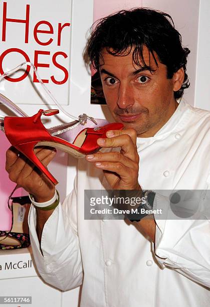 Jean Christophe Novelli attends the aftershow party following the UK Premiere of "In Her Shoes," at the Grosvenor House Hotel on November 7, 2005 in...