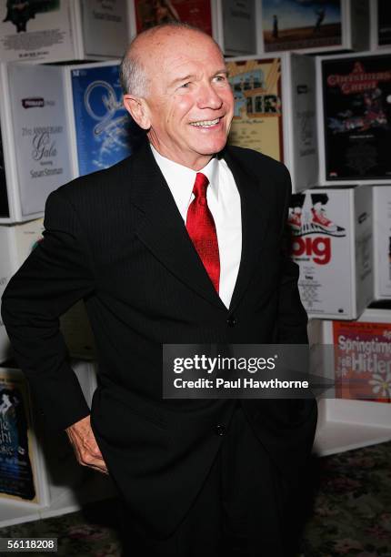 Playwright Terrence McNally attends the Primary Stages Gala benefit dinner honoring Tony Award winning director/choreographer Susan Stroman at Tavern...