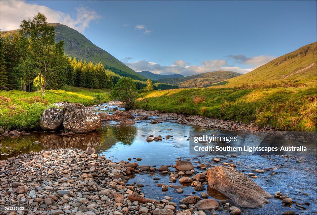 Countryside near Tummel bridge