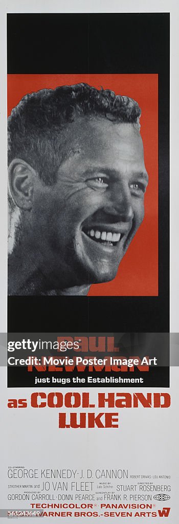 Stuart Rosenberg A poster for Stuart Rosenberg's 1967 crime film 'Cool Hand Luke ...