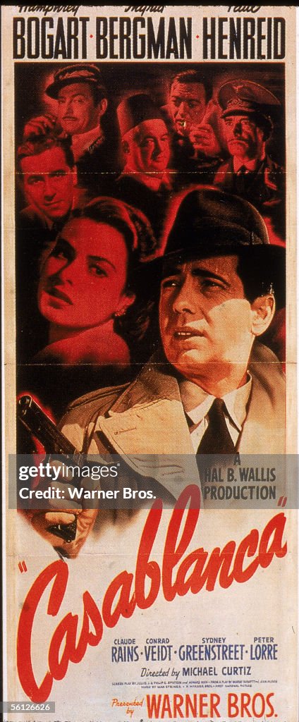 Poster For 'Casablanca'