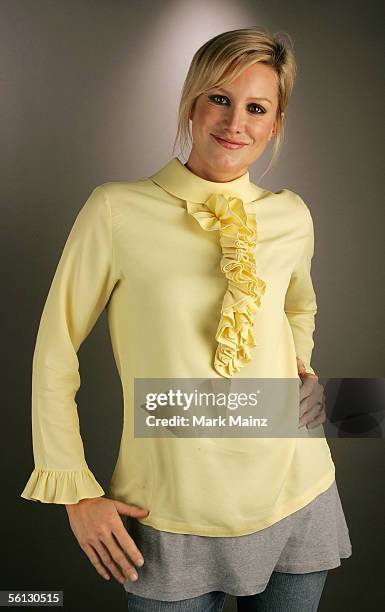 Actress Alice Evans of the film "Four Corners of Suburbia" poses for portraits during the AFI Fest 2005 presented by Audi at the Arclight Theatre on...