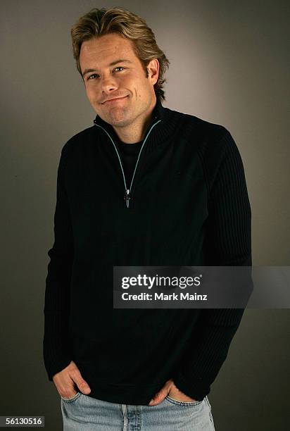 Actor Brad Rowe of the film "Four Corners of Suburbia" poses for portraits during the AFI Fest 2005 presented by Audi at the Arclight Theatre on...