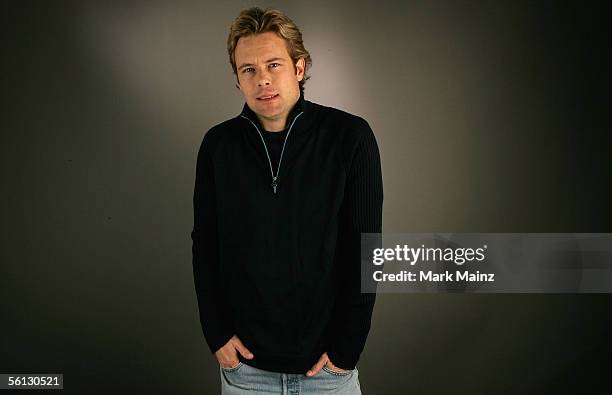 Actor Brad Rowe of the film "Four Corners of Suburbia" poses for portraits during the AFI Fest 2005 presented by Audi at the Arclight Theatre on...