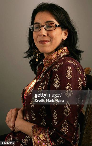 Director Elizabeth Puccini of the film "Four Corners of Suburbia" poses for portraits during the AFI Fest 2005 presented by Audi at the Arclight...