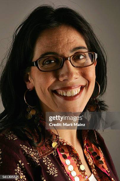 Director Elizabeth Puccini of the film "Four Corners of Suburbia" poses for portraits during the AFI Fest 2005 presented by Audi at the Arclight...