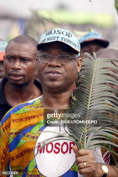 Mosop The leader of the Movement for the Survival of Ogoni People Ledun ...