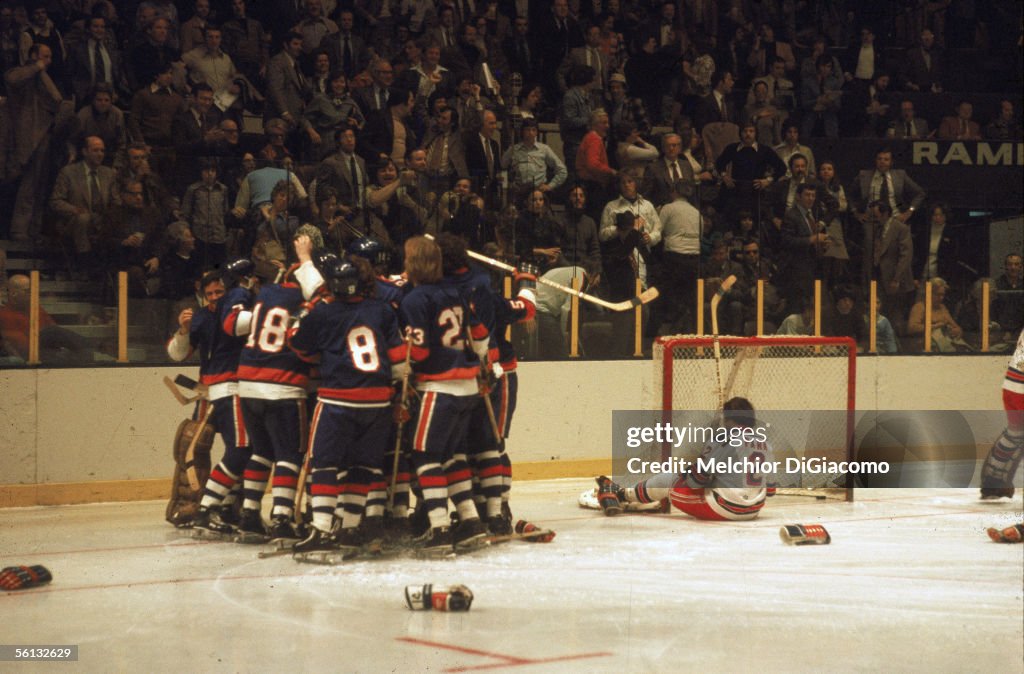 Islanders Celebrate Win Over Rival Ranger