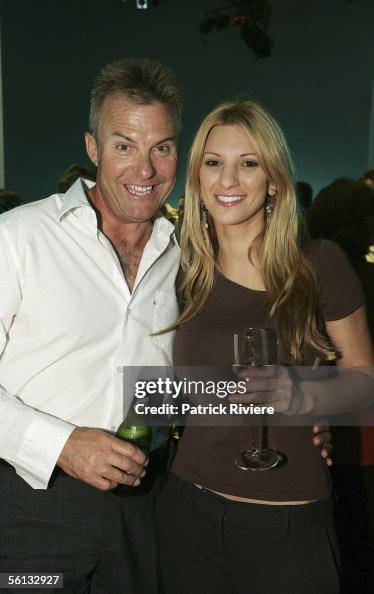 David Rynne Actor/TVPersonality/Singer David Reyne and a friend attend the launch ...