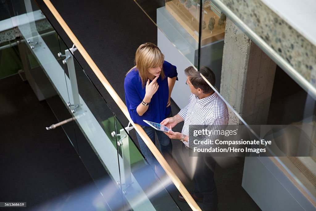 Business people having meeting in modern office