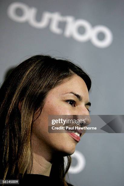 Director Sofia Coppola speaks during Out Magazines 11th Annual "Out 100" Gala at Capitale November 11, 2005 in New York City.